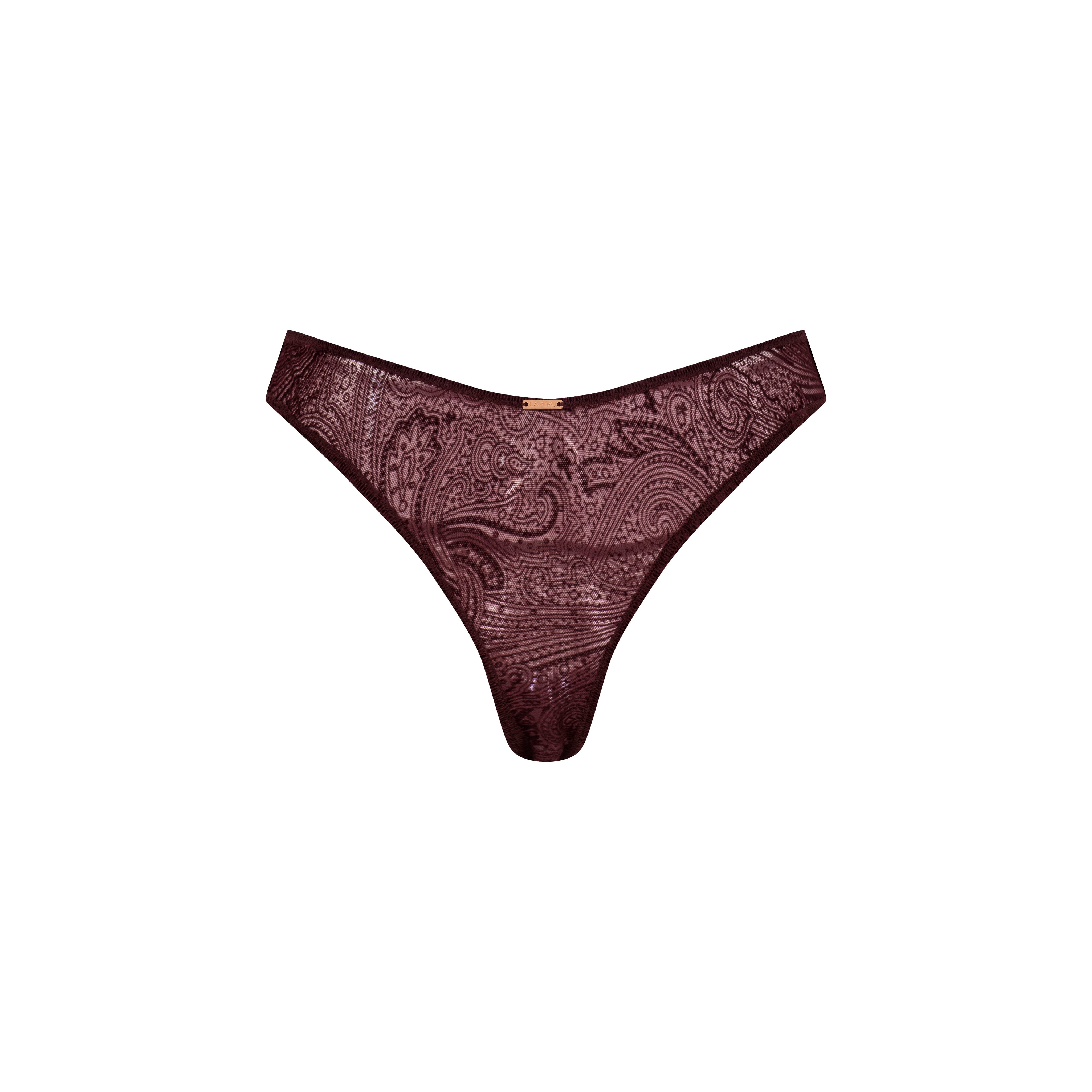 Cambaj Lingerie - L'Alcove Earthy Passion Set (Bralette + String)