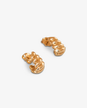 Aurel Gold - Croissant Earrings